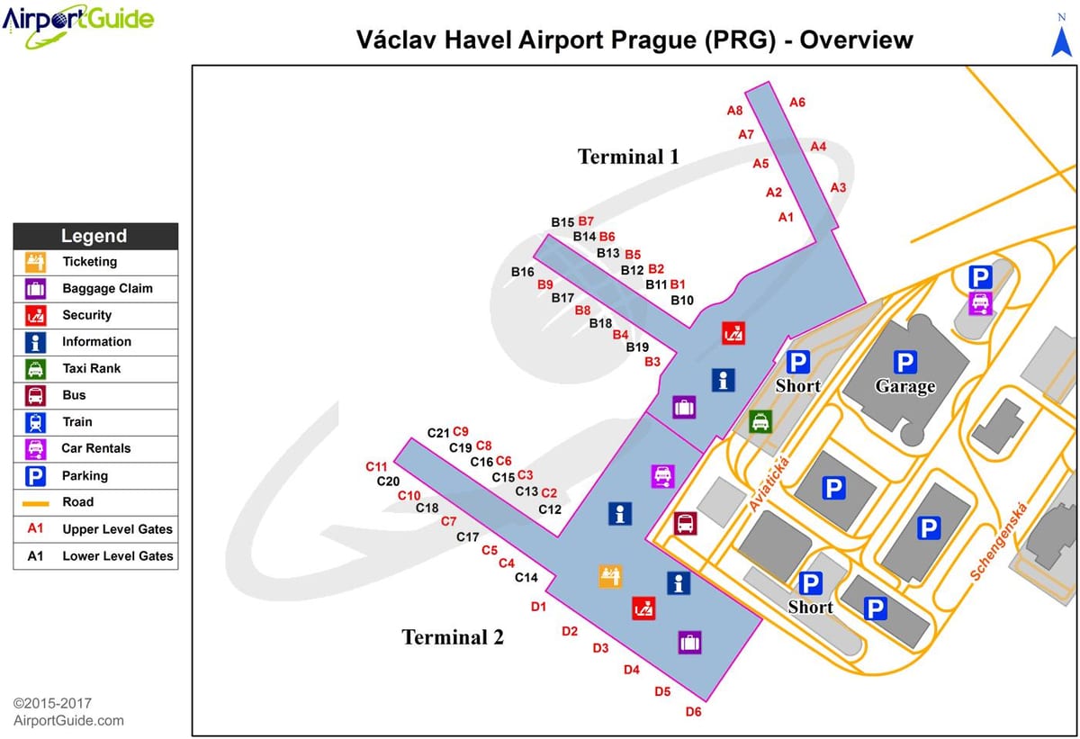 図バツラフ-イhavel空港