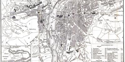 旧プラハの地図